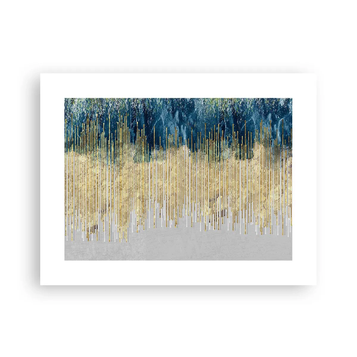 Plakát - Zlacená hranice - 40x30 cm