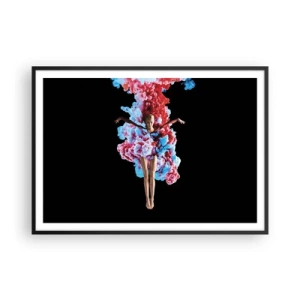 Plakát v černém rámu - V plném květu - 100x70 cm