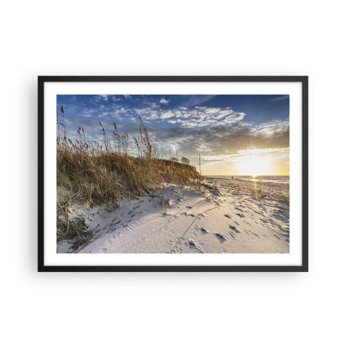 Plakát v černém rámu - Pozvánka na procházku - 70x50 cm