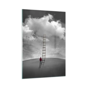 Obraz na skle - Všechno je možné - 50x70 cm