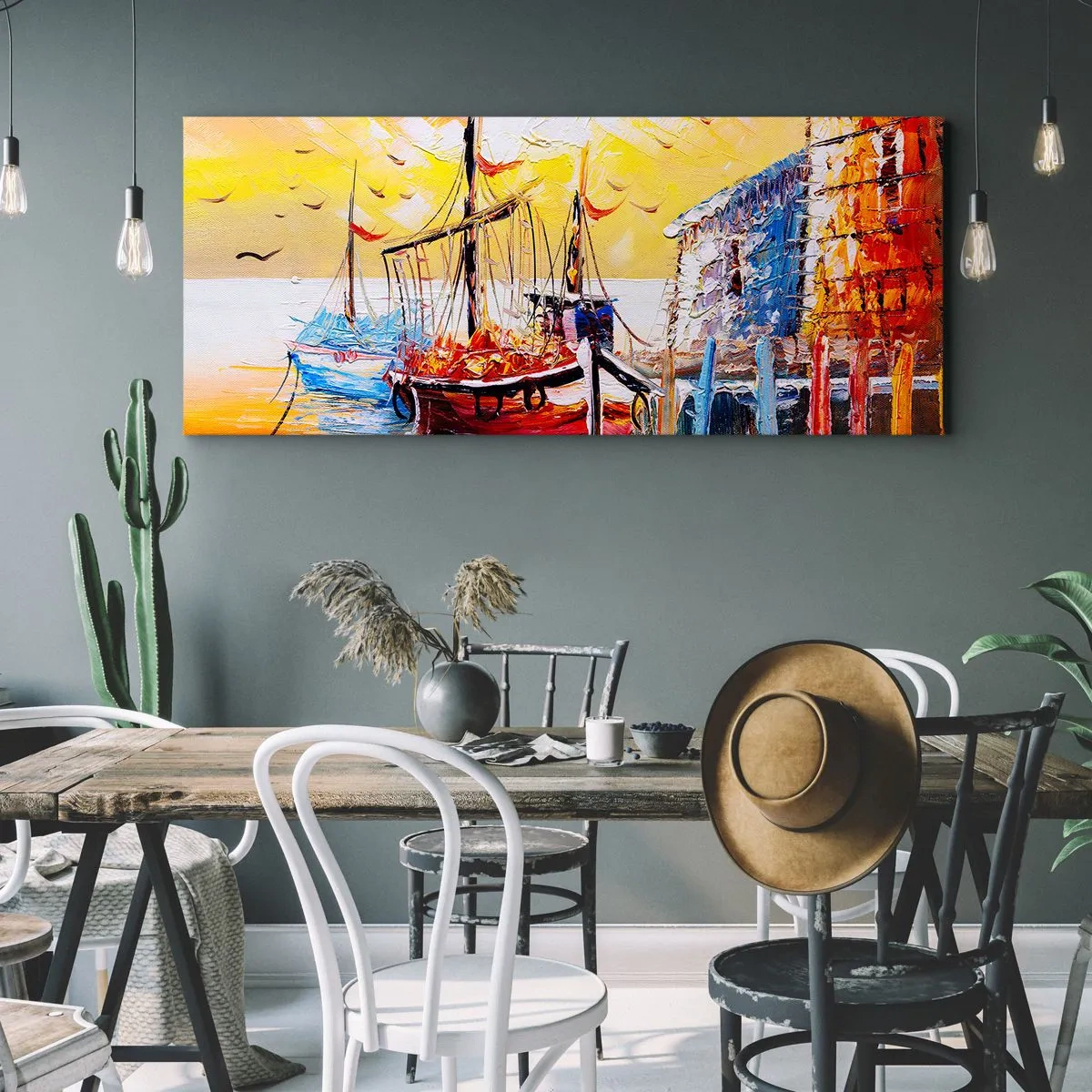 Obraz na plátně - Šťastný návrat - 160x50 cm