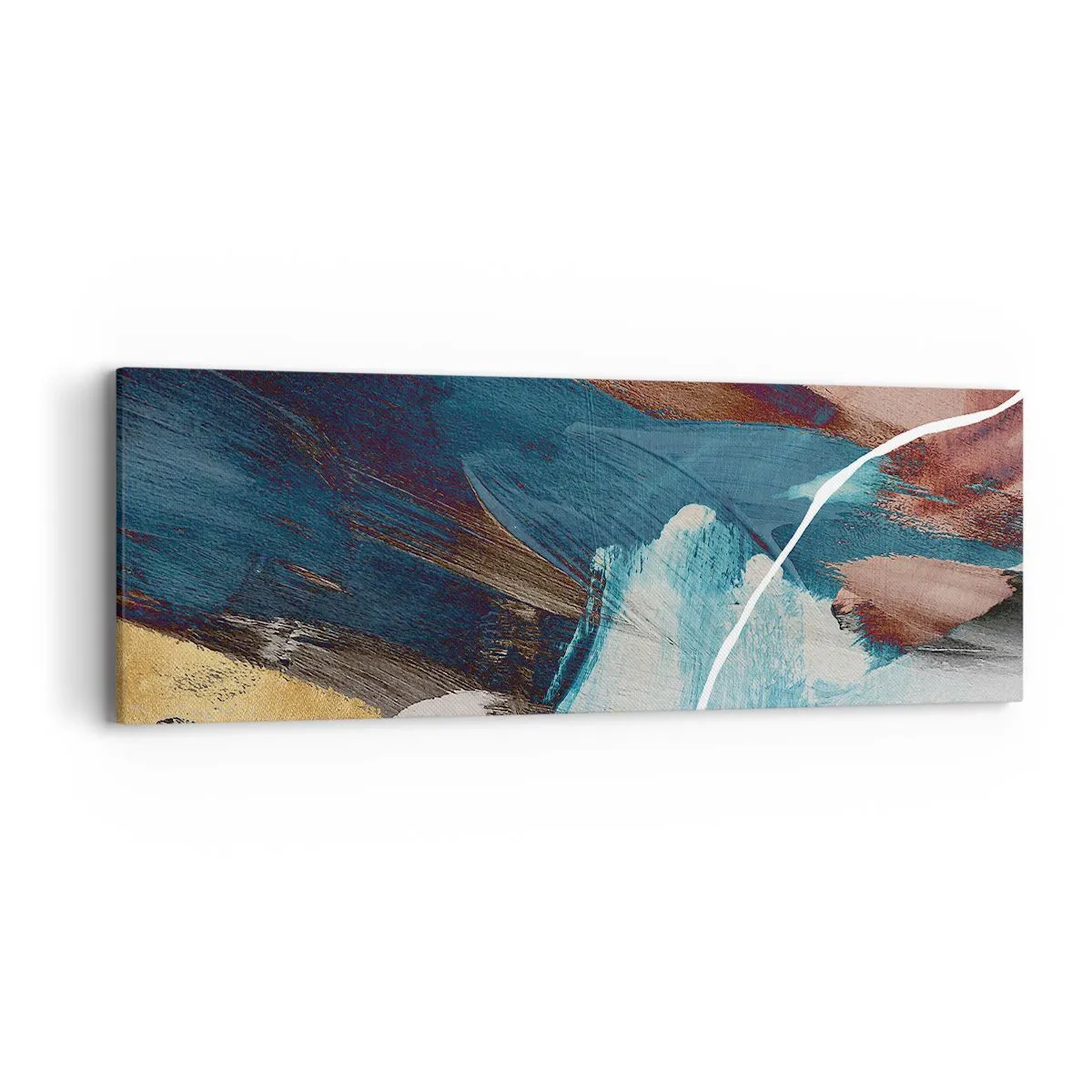 Obraz na plátně - Na plno a s energií - 90x30 cm