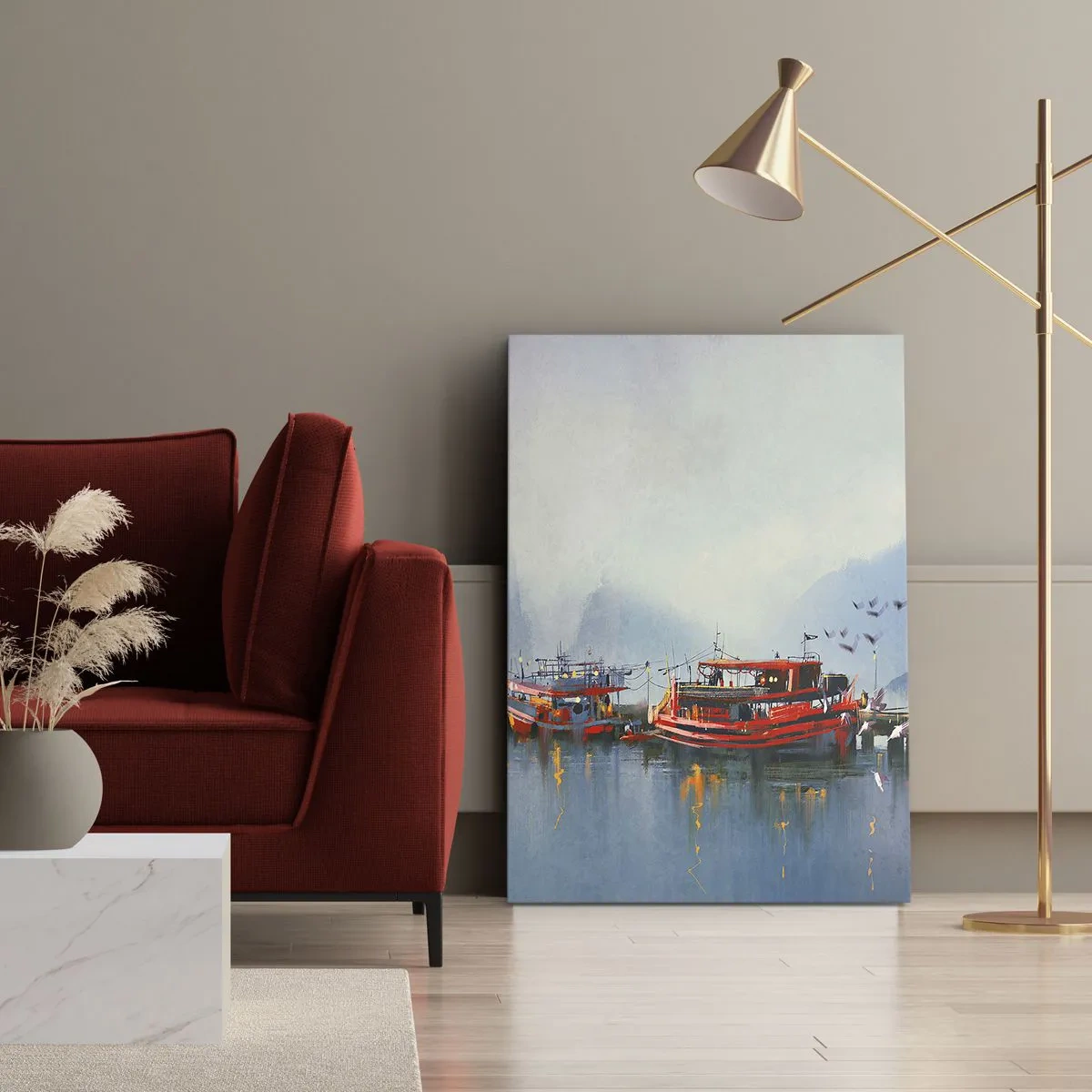 Obraz na plátně - Na konci světa - 80x120 cm
