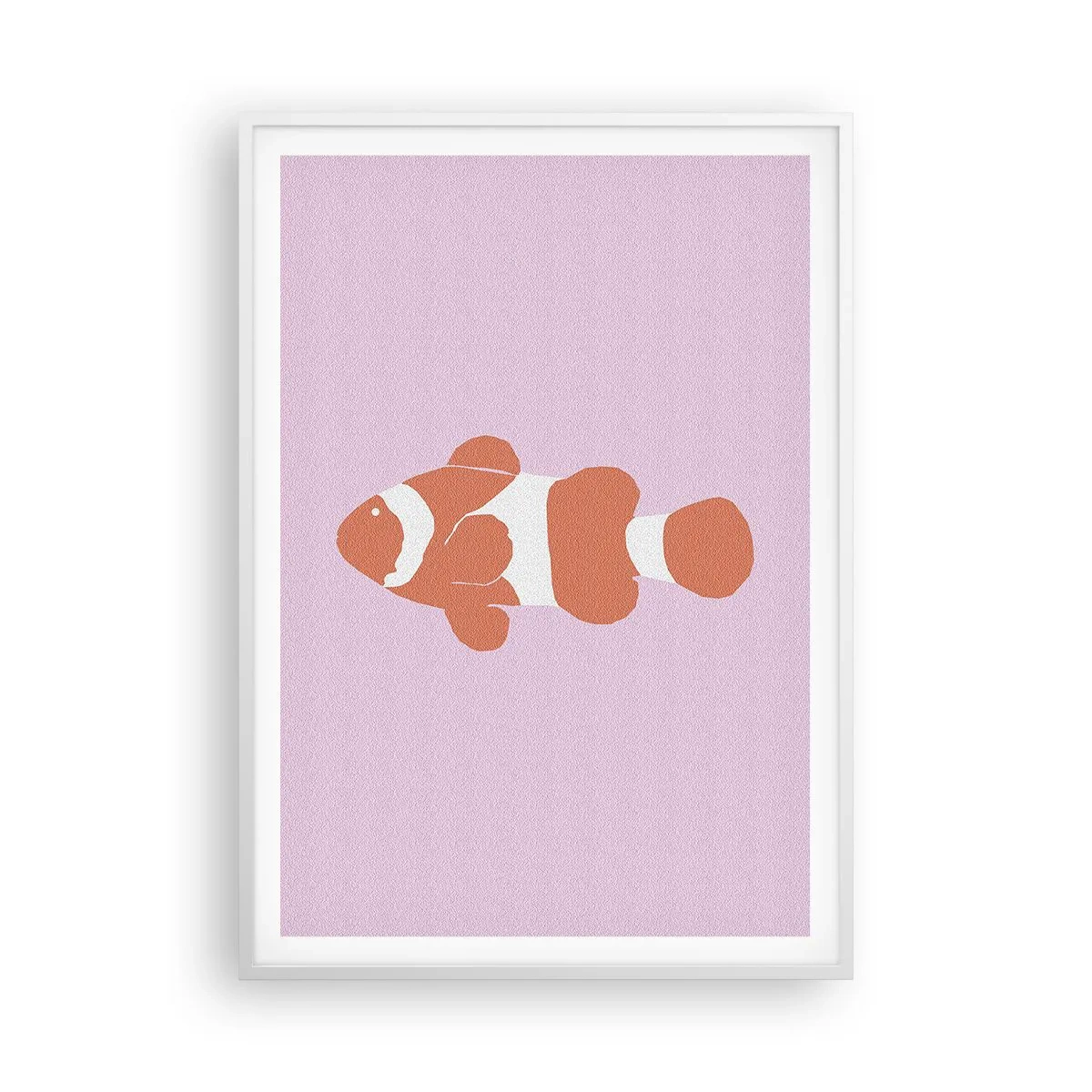 Plakát v bílém rámu - Korále jí sluší - 70x100 cm