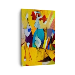 Obraz na plátně - Slunce - život - radost - 80x120 cm