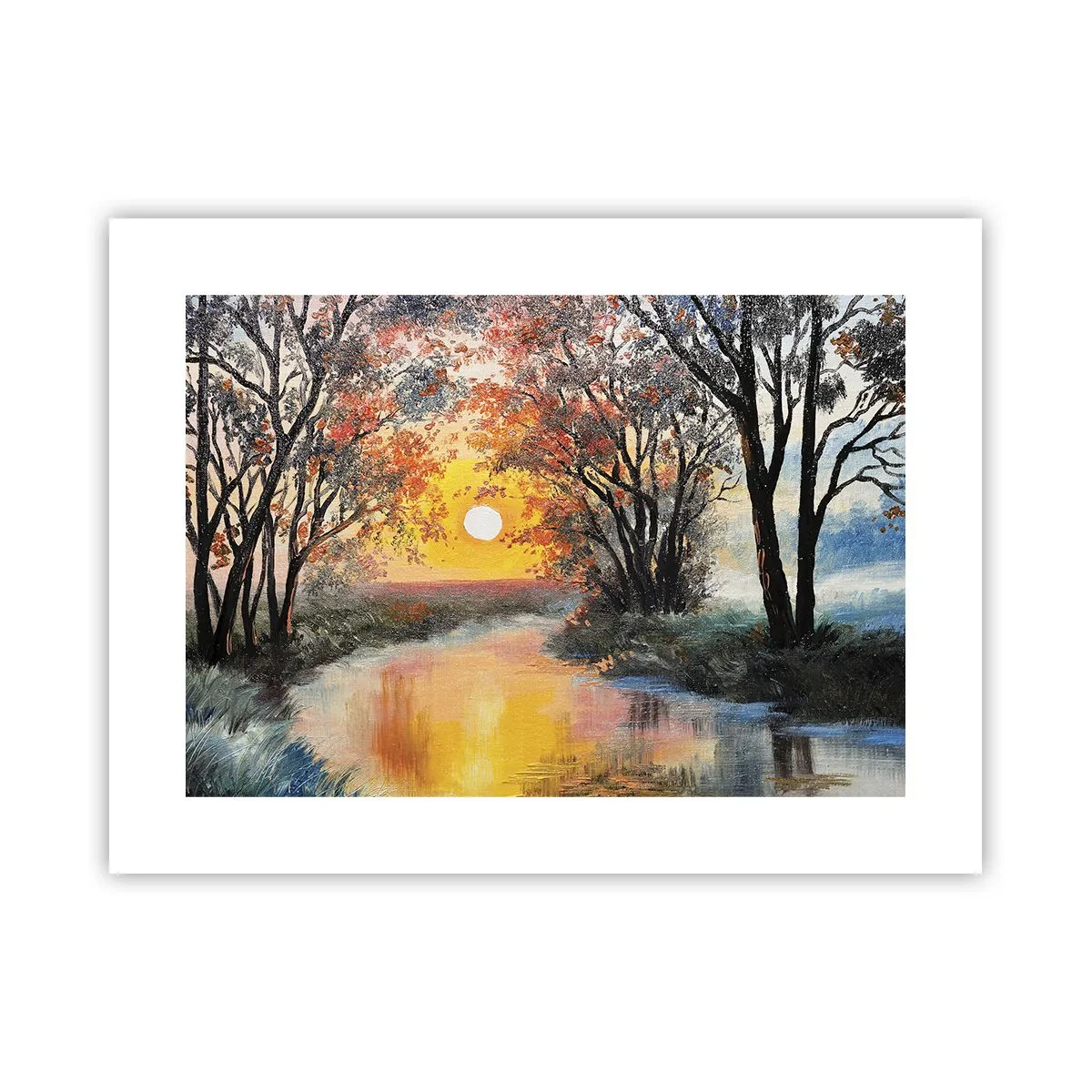 Plakát - Podzimní nádech - 40x30 cm