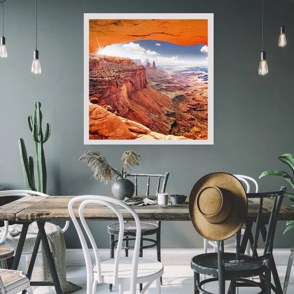 Plakát - Vytesané samotnou přírodou - 40x40 cm