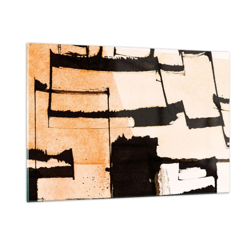 Obraz na skle - Avšak pořádek - 120x80 cm