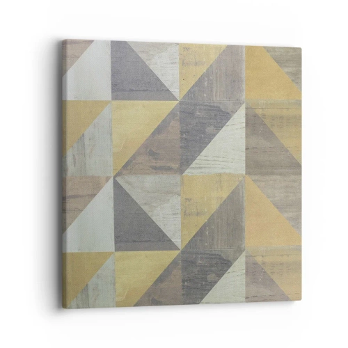 Obraz na plátně - V úhlu trojúhelníku - 40x40 cm