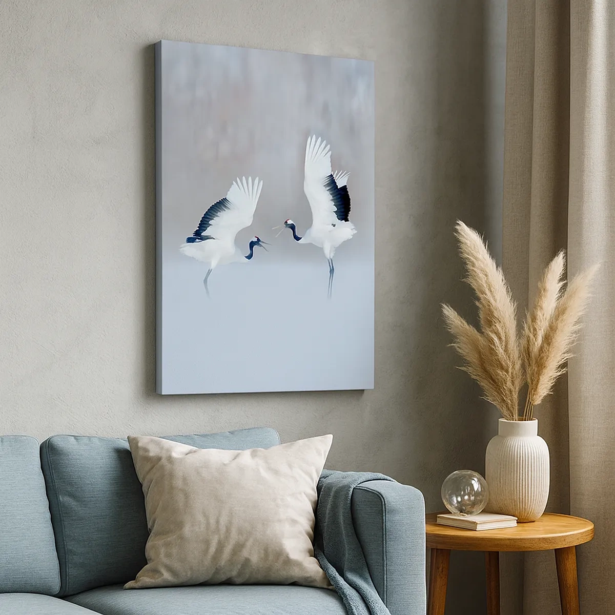 Obraz na plátně - Tanec v mlze - 50x70 cm