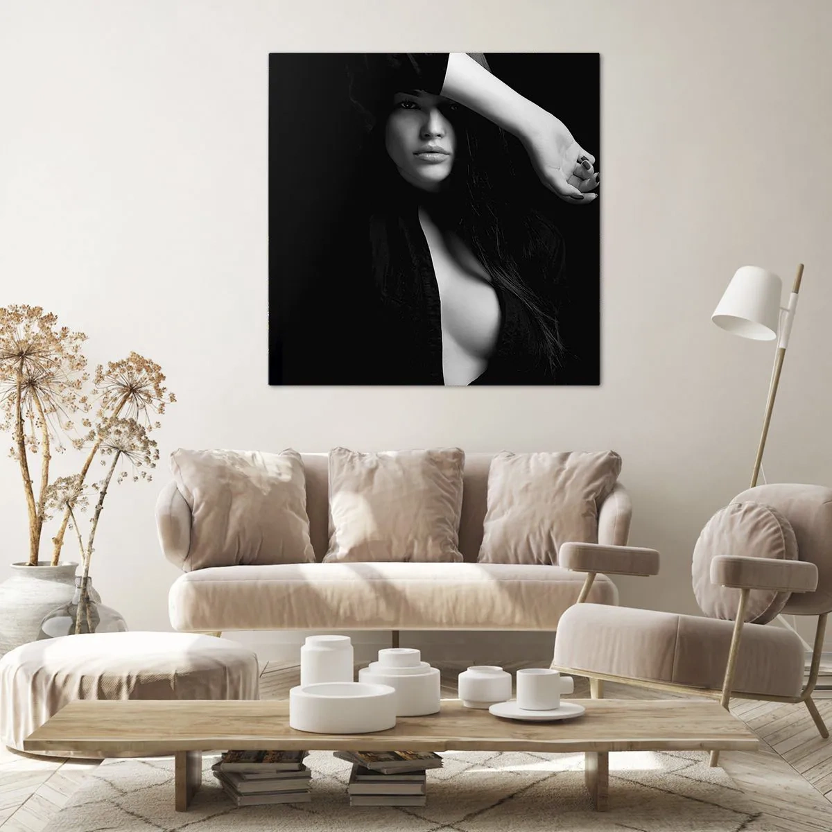 Obraz na plátně - Škola svádění - 70x70 cm