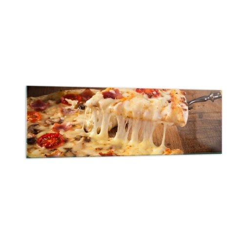 Obraz na skle - Veledílo italského umění - 160x50 cm