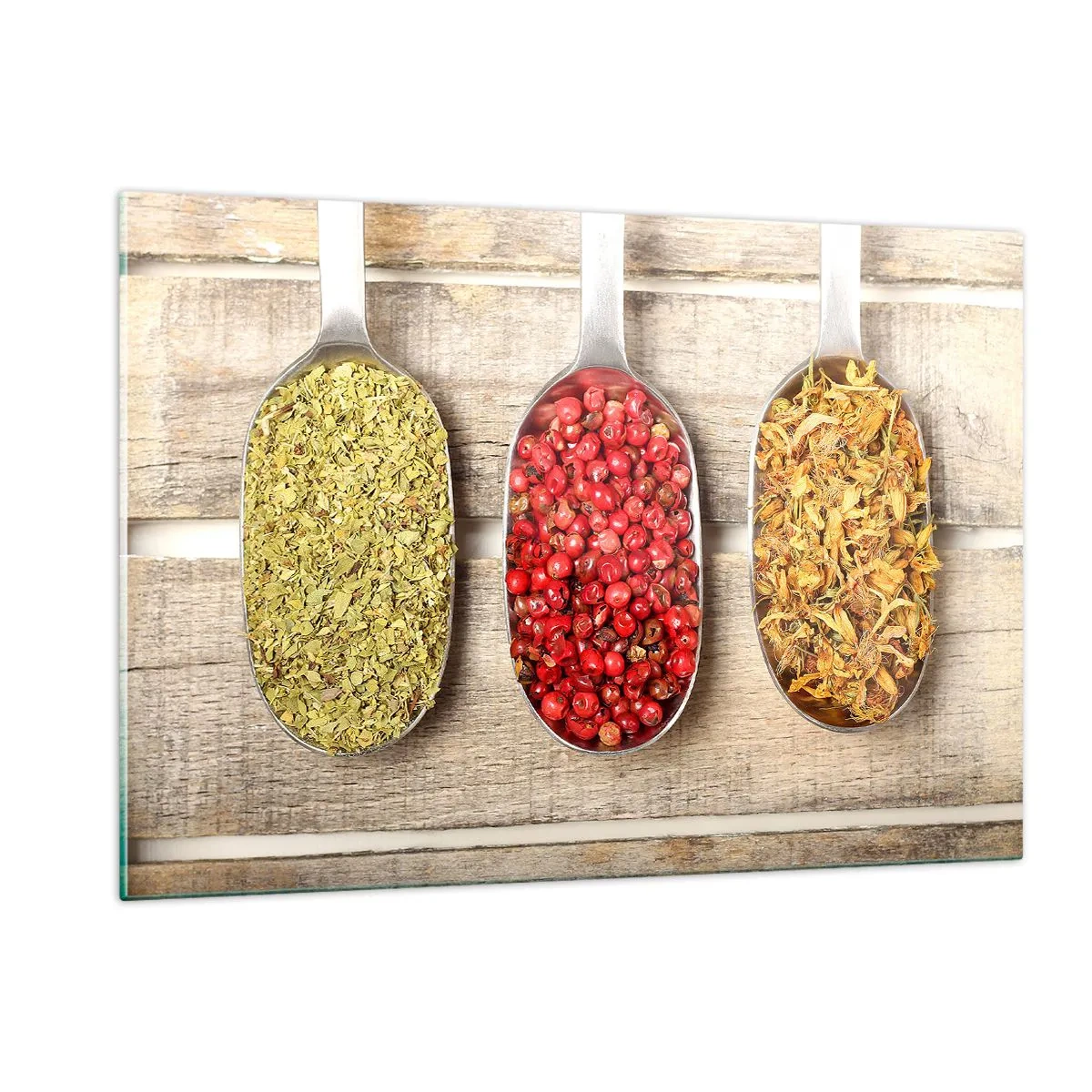 Obraz na skle - Kuchyňská magie - 120x80 cm