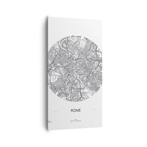 Obraz na plátně - Anatomie Říma - 65x120 cm