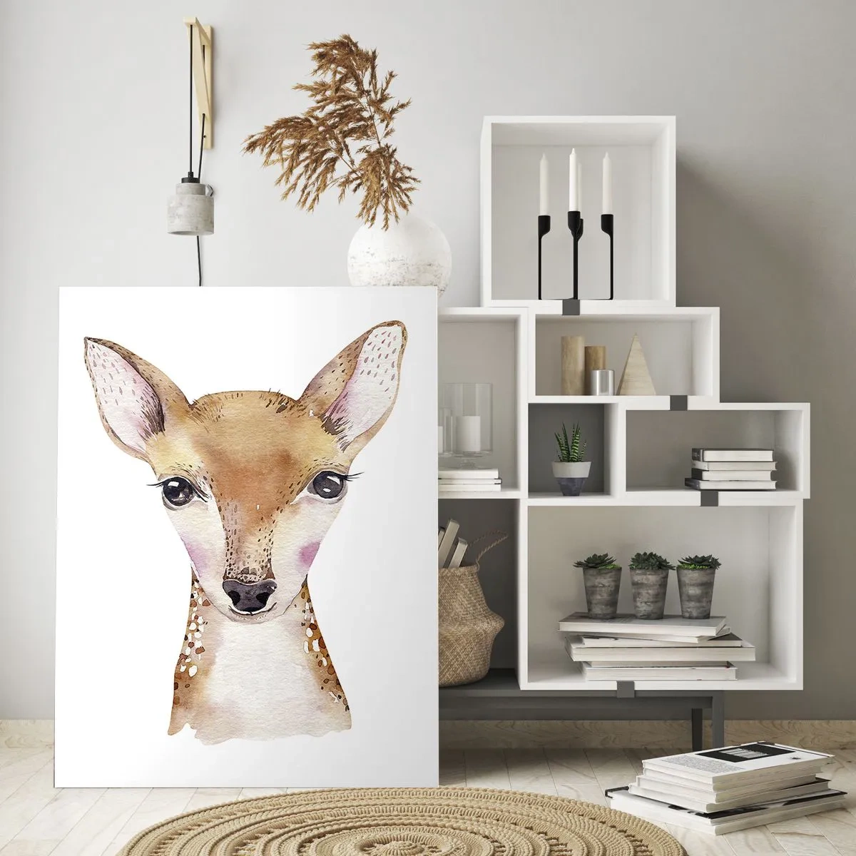 Obraz na skle - Povaha nevinnosti - 80x120 cm