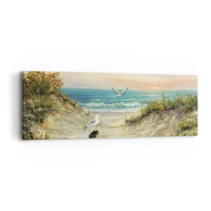 Obraz na plátně - Bezvětří a samota - 90x30 cm