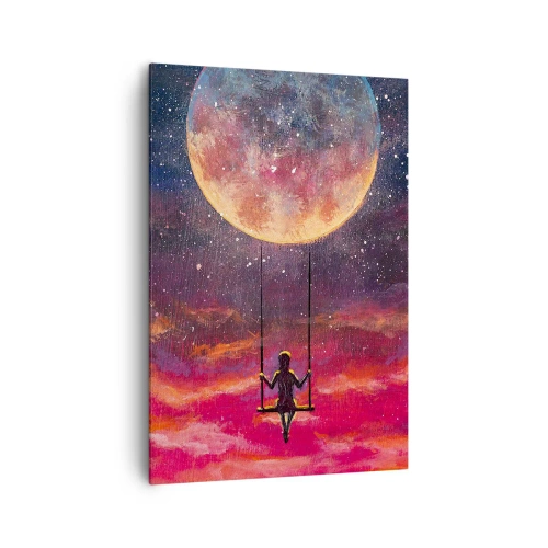 Obraz na plátně - Stavět si vzdušné zámky - 70x100 cm