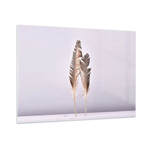 Obraz na skle - Proti nicotě - 100x70 cm