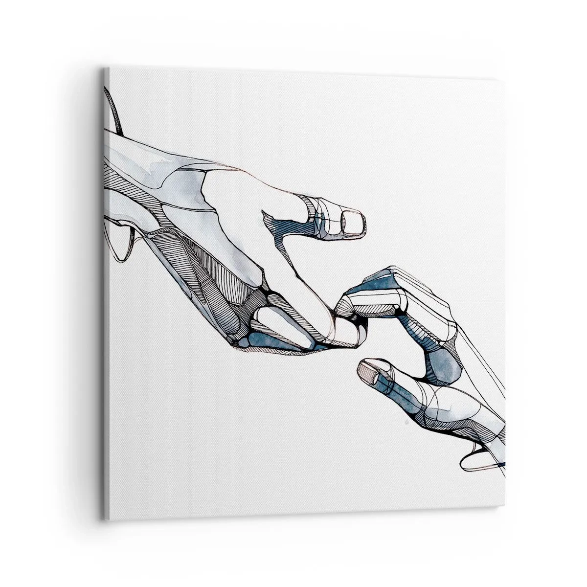 Obraz na plátně - Dobré gesto - 60x60 cm