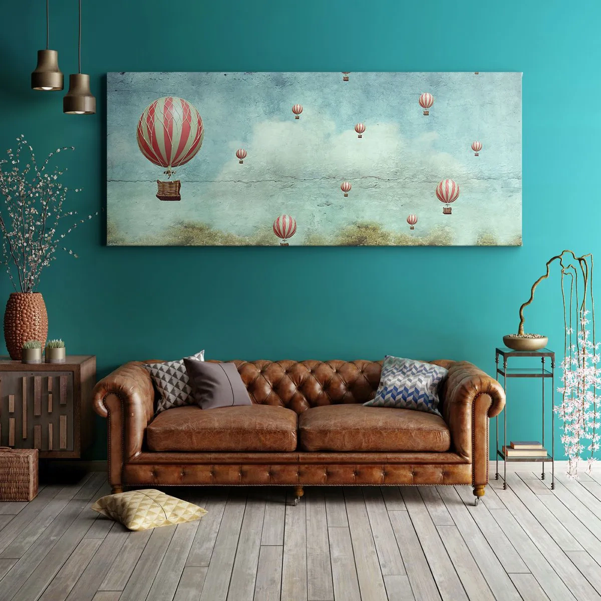 Obraz na plátně - Osvobozeni od shonu života - 100x40 cm