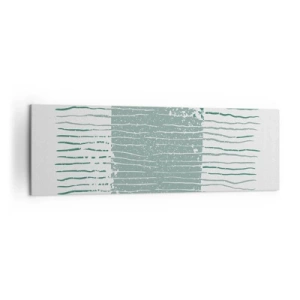 Obraz na plátně - Mořská abstrakce - 160x50 cm