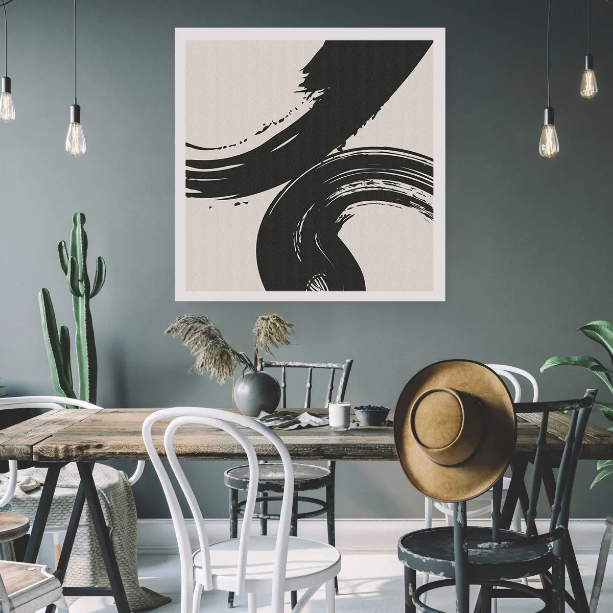 Plakát - Rozmáchle a dokola - 50x50 cm