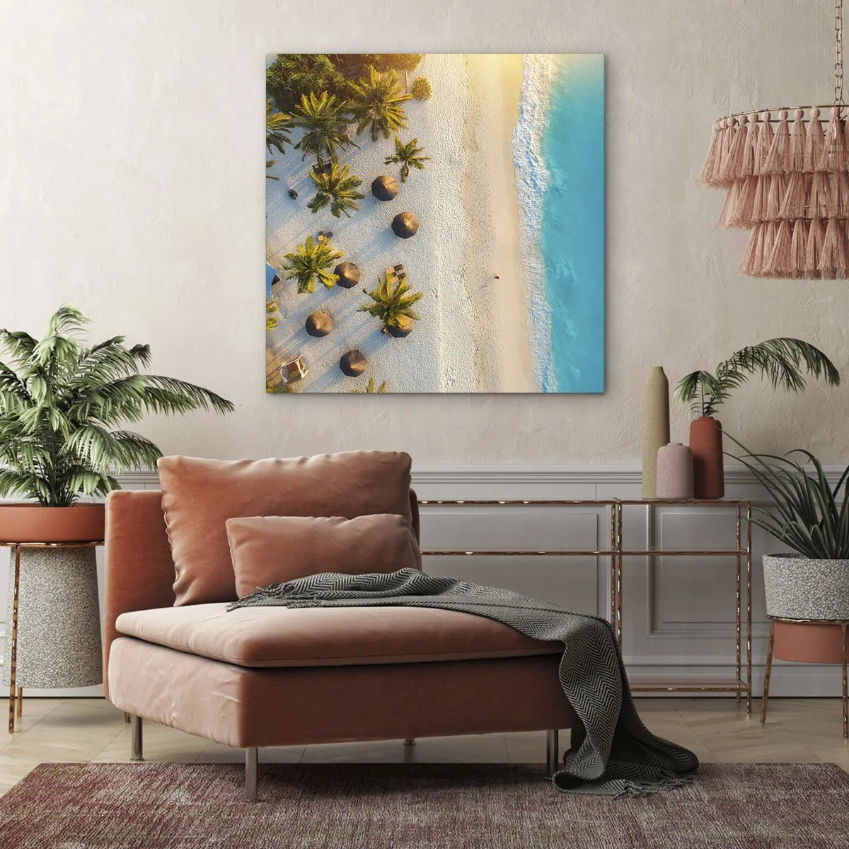 Obraz na plátně - Vítej v ráji - 60x60 cm
