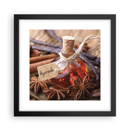 Plakát v černém rámu - K jednotě těla a ducha - 30x30 cm