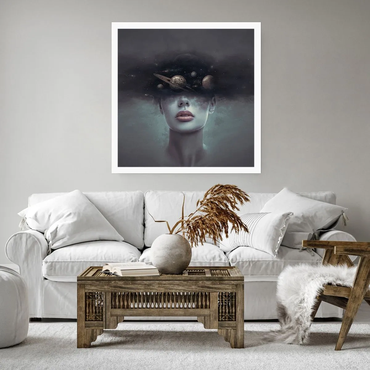 Plakát - A planety… - 60x60 cm