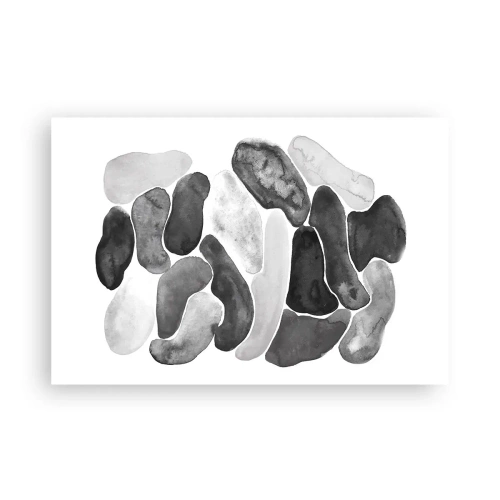 Plakát - Kamenitá abstrakce - 91x61 cm