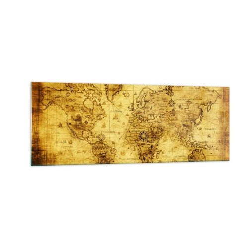 Obraz na skle - Tento svět je divný - 140x50 cm