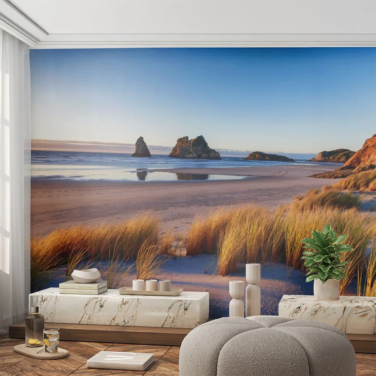 Fototapeta Premium Sand - Pro hledače klidu - Duny, Pláž, Příroda - 250x175 cm