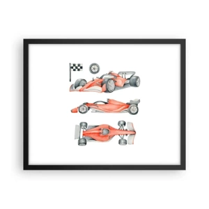 Plakát v černém rámu - Dohnat sen - 50x40 cm