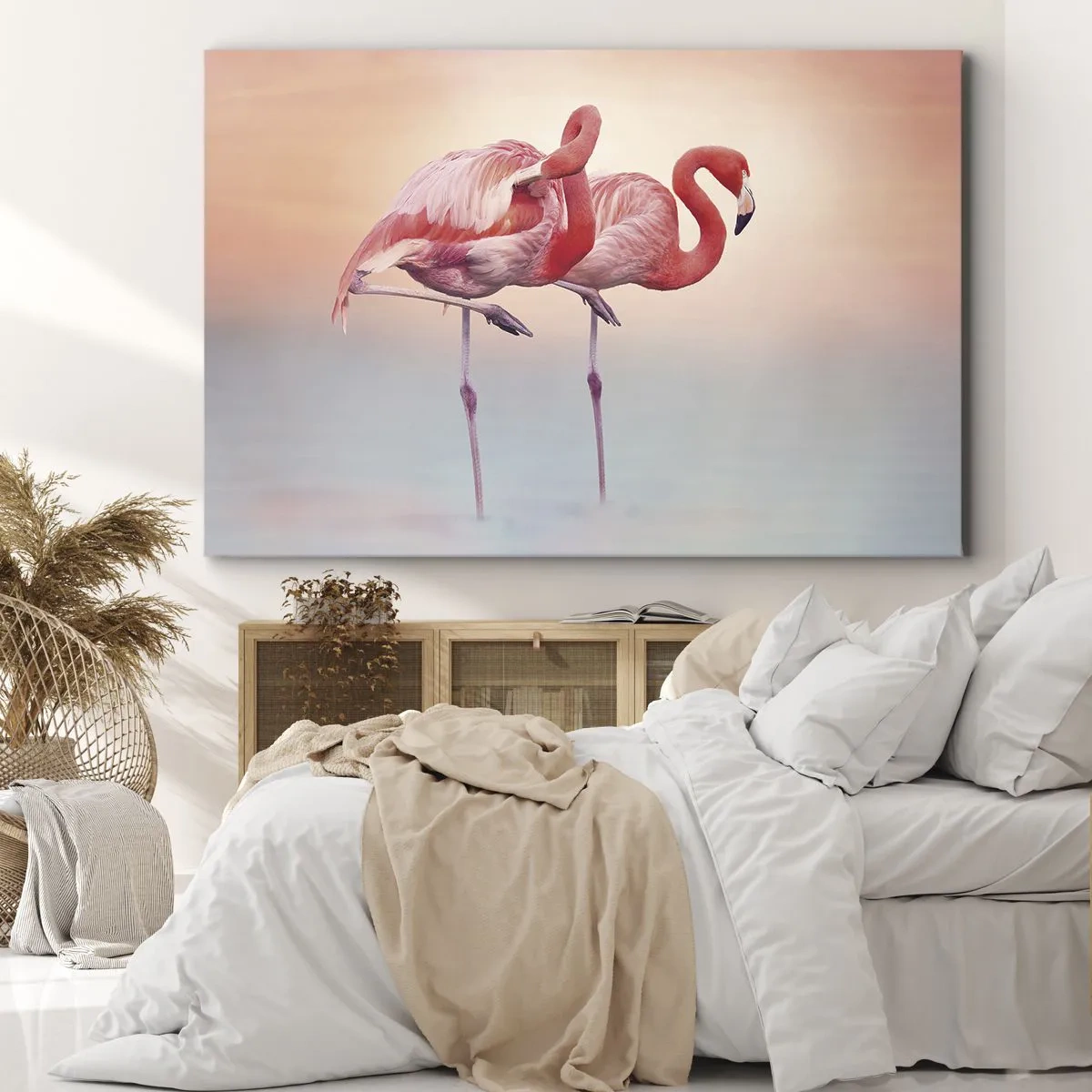 Obraz na plátně - V barvě zapadajícího slunce - 70x50 cm