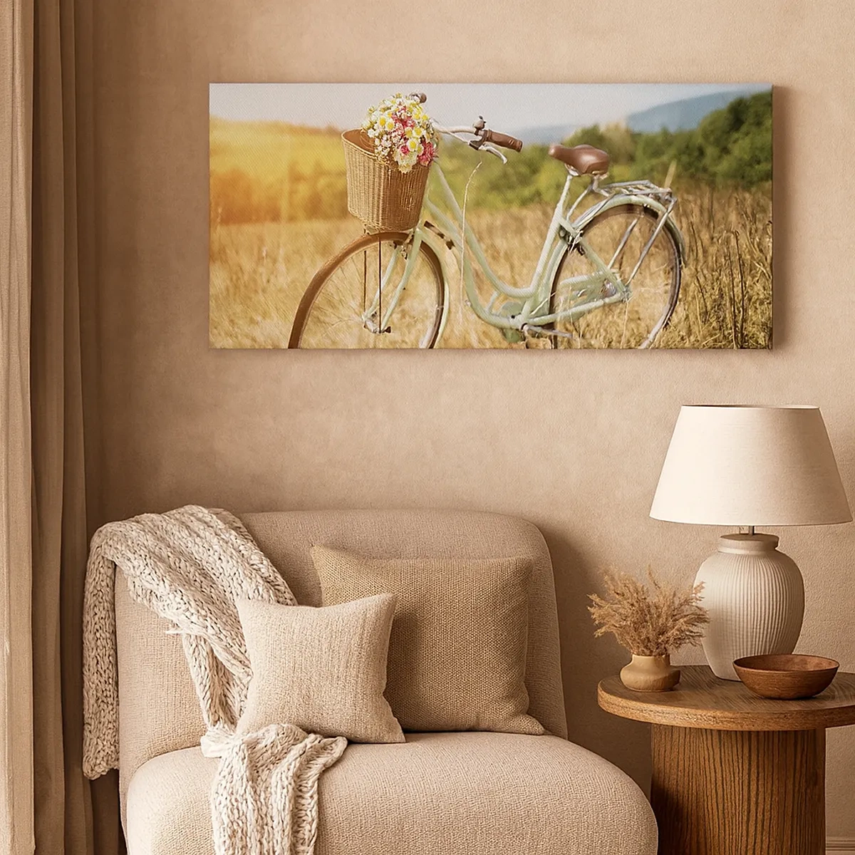 Obraz na plátně - Chvíli tu zůstanu - 30x30 cm