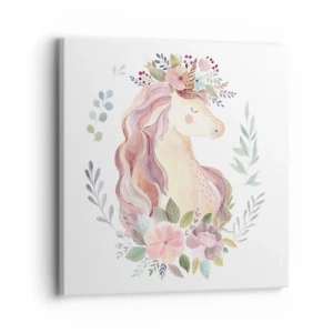 Obraz na plátně - Pozvánka do říše pohádek - 30x30 cm