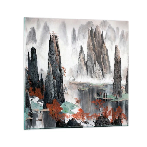 Obraz na skle - Mocní strážci - 70x70 cm