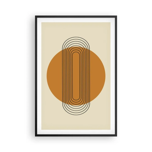 Plakát v černém rámu - Dokonalý plán - 61x91 cm