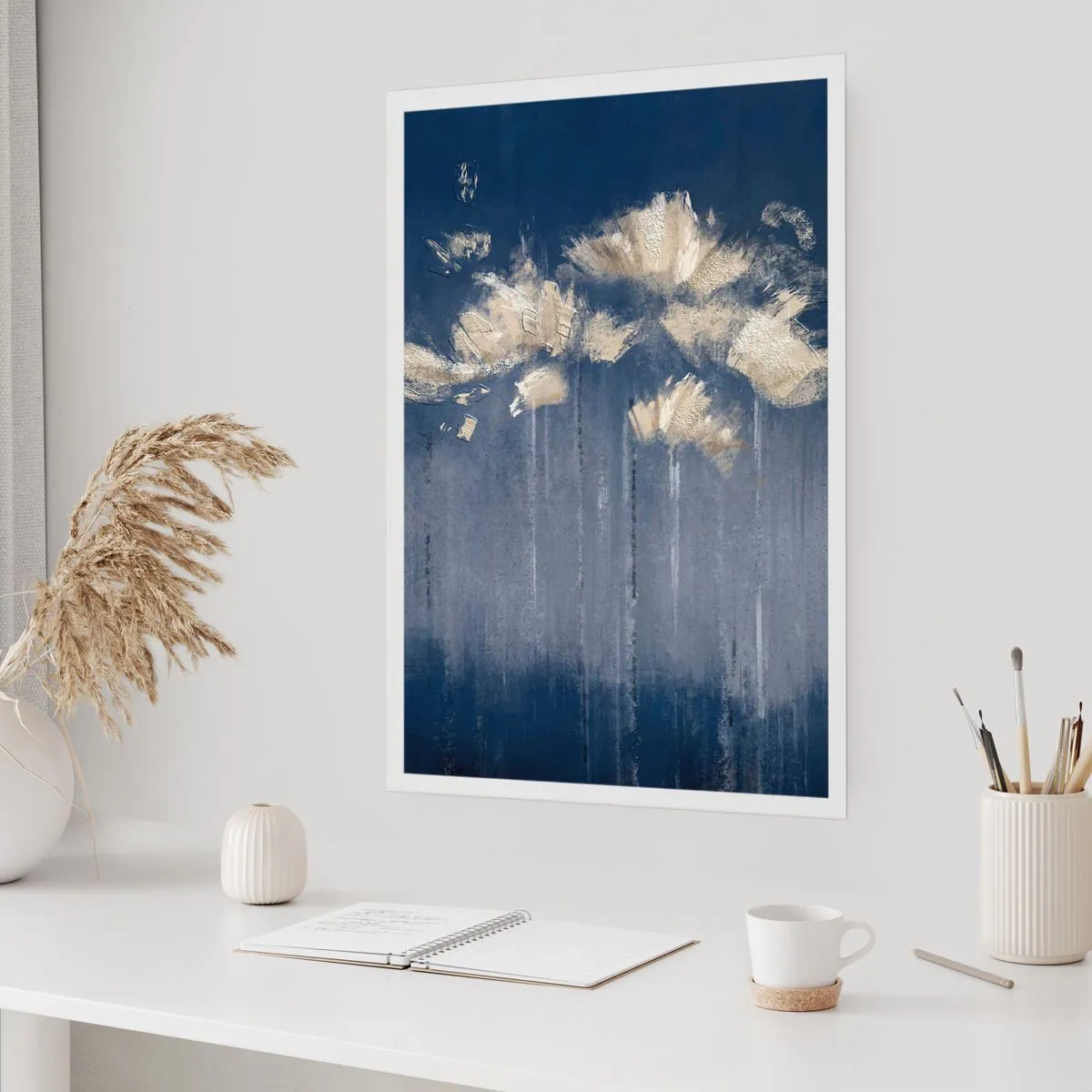 Plakát - Jako okvětní lístky ve větru - 50x70 cm