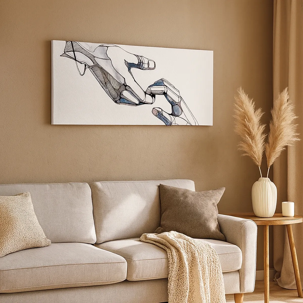 Obraz na plátně - Dobré gesto - 30x30 cm