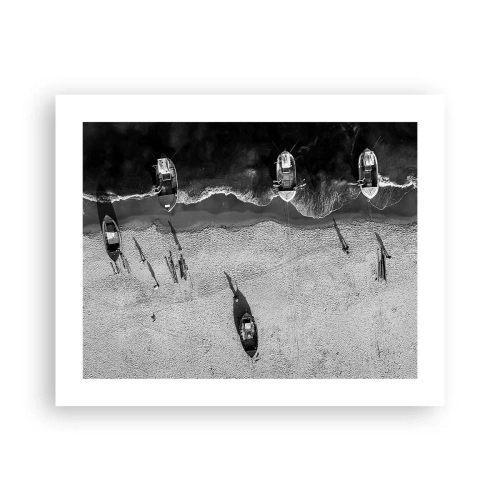 Plakát - Ještě na břehu… - 50x40 cm