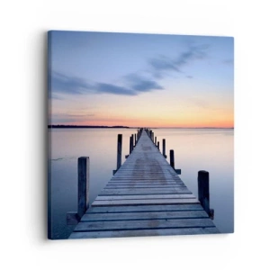 Obraz na plátně - Klid příjemného soumraku - 30x30 cm