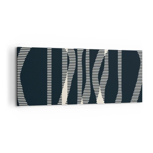 Obraz na plátně - Pokus o prolomení temnoty - 120x50 cm