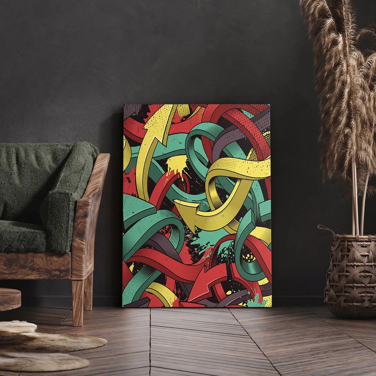 Obraz na plátně - Kudy do cíle? - 50x70 cm