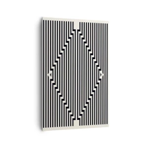 Obraz na plátně - Geometrická iluze - 80x120 cm