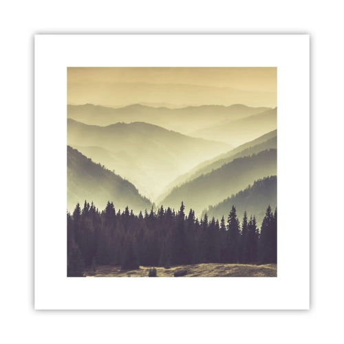 Plakát - Za sedmero horami… - 30x30 cm