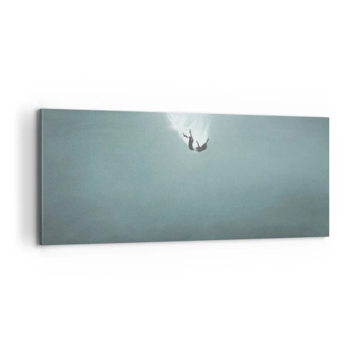 Obraz na plátně - V objetí oceánu - 100x40 cm