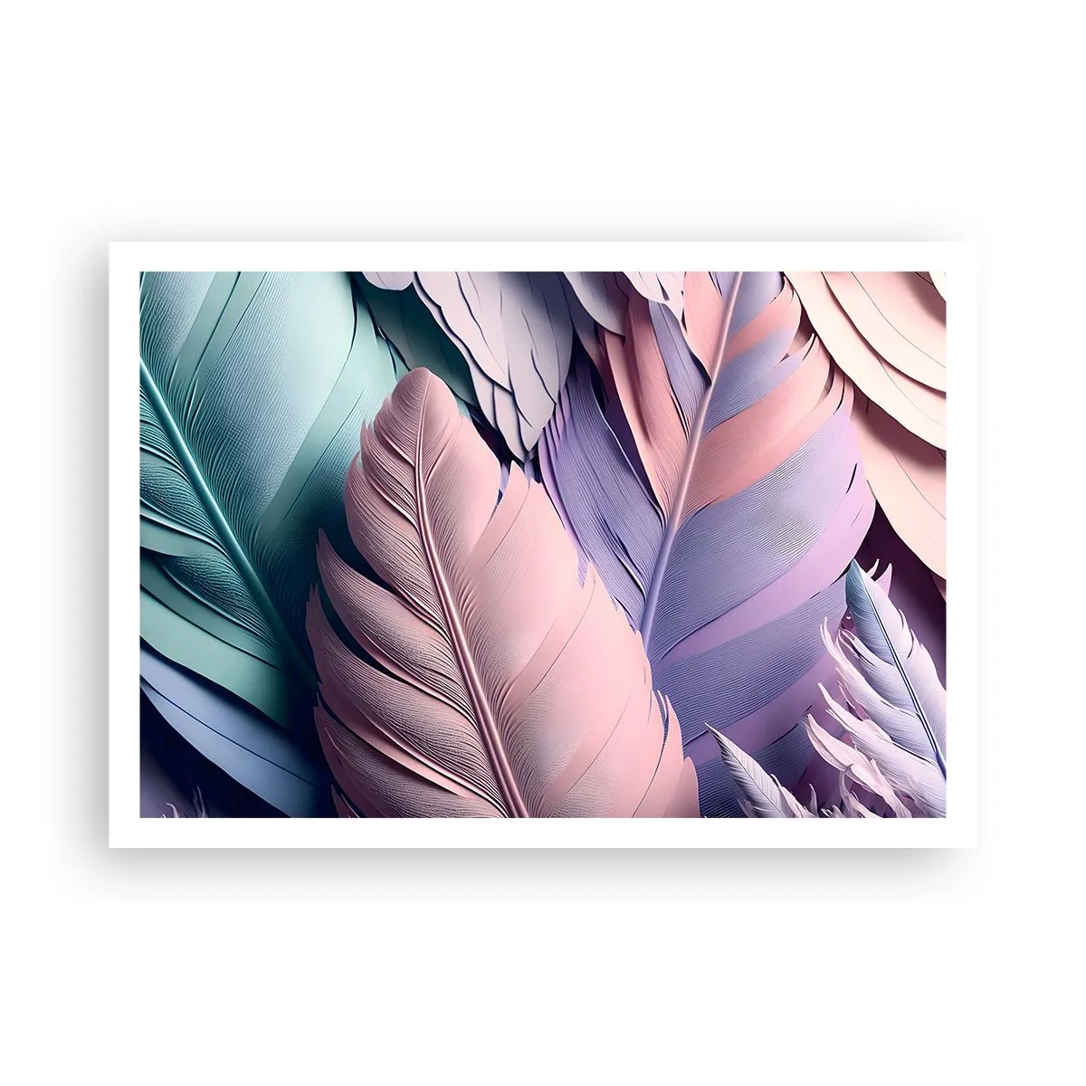 Plakát - Ptačí styl - 100x70 cm