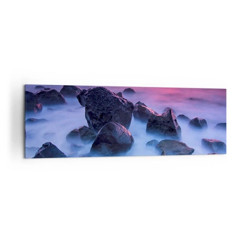 Obraz na plátně - Narozeniny v lesku a v mlze - 160x50 cm
