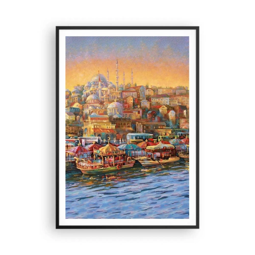 Plakát v černém rámu - Istanbulský příběh - 70x100 cm